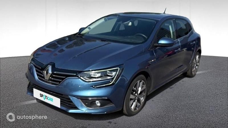 Blanc Occasion 2016 Renault Mégane III Intens Berline | 12 728 € (Prix juste) - Image 1/4