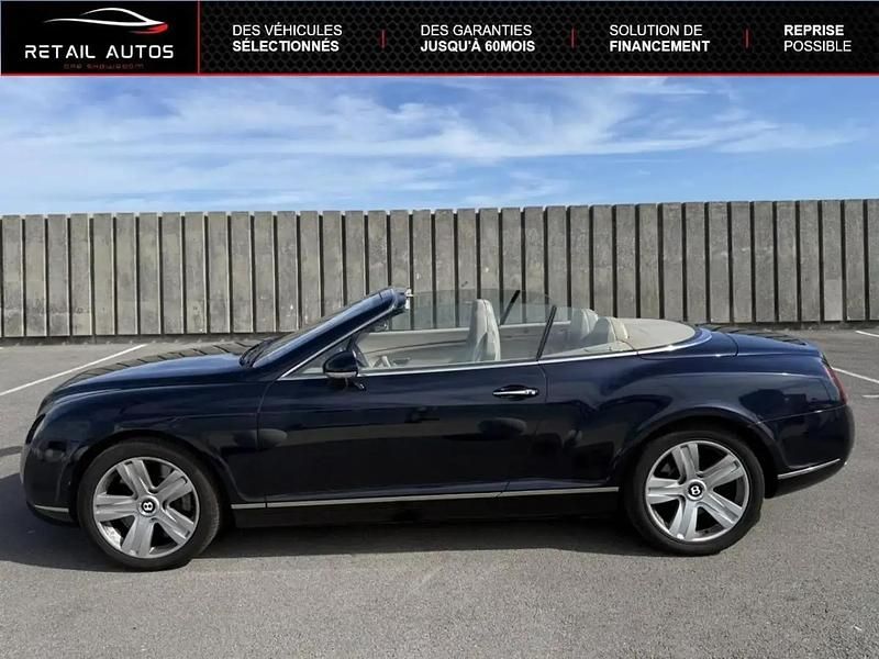 Occasion Bentley Continental GT Convertible 560 ch (411 kW) 2007 Bleu Cabriolet
