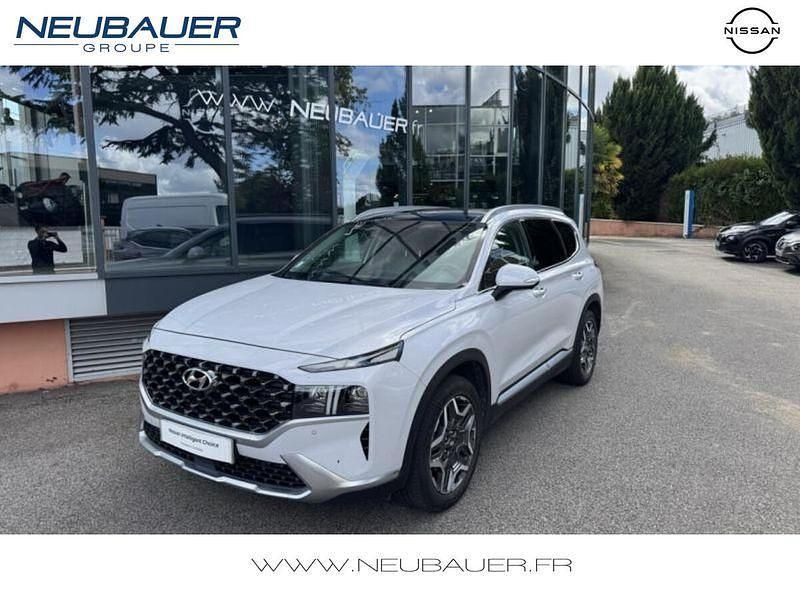 Glacier white métal Utilisé 2022 Hyundai Santa Fe SUV | 33 780 € (Prix juste) - Image 1/4