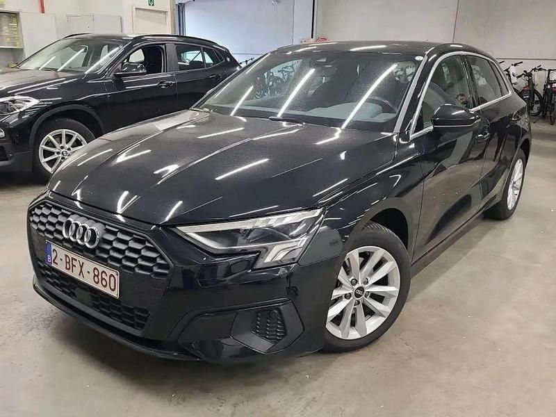 Noir Utilisé 2021 Audi A3 Sportback Sport Citadine | 22 990 € (Bon prix) - Image 1/2