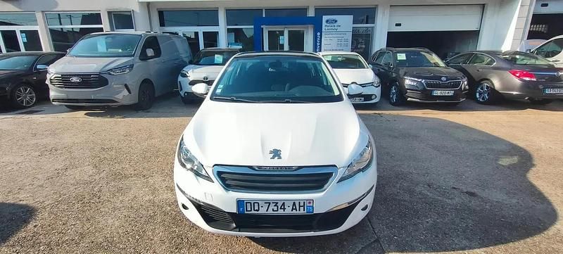 Blanc Utilisé 2015 Peugeot 308 Business-Line Break | 8 490 € (Prix juste) - Image 1/4