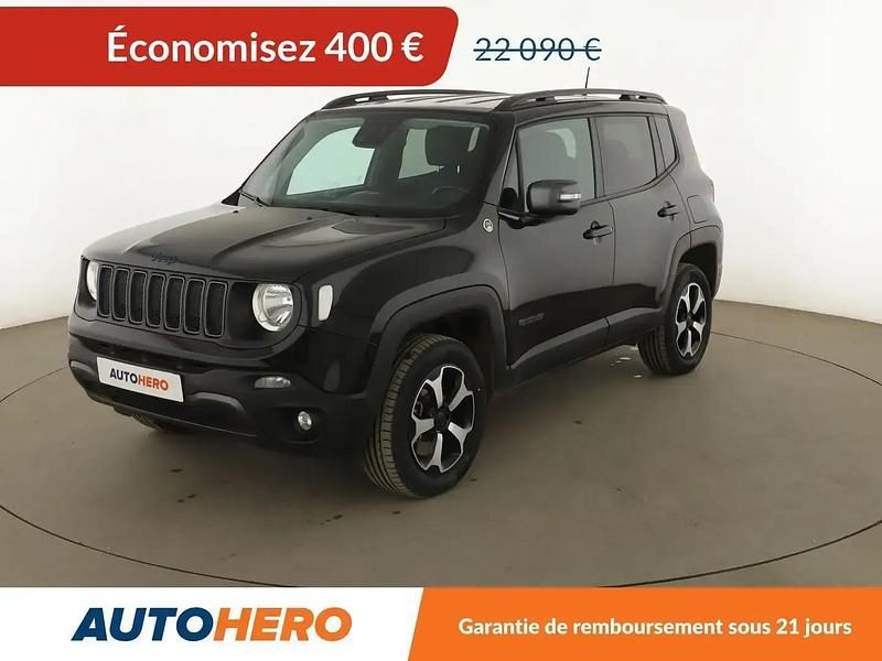 Noir Occasion 2022 Jeep Renegade Trailhawk SUV | 21 690 € (Bon prix) - Image 1/2