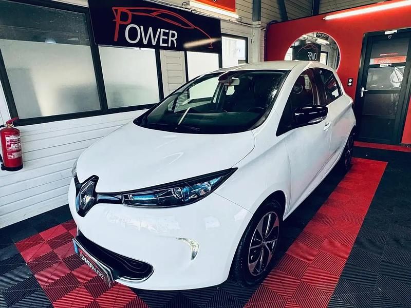 Blanc Utilisé 2018 Renault Zoe Citadine | 7 990 € (Prix juste) - Image 1/4
