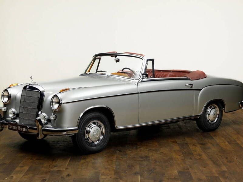 Argent Utilisé 1959 Mercedes 220 Cabriolet | 159 000 € - Image 1/4