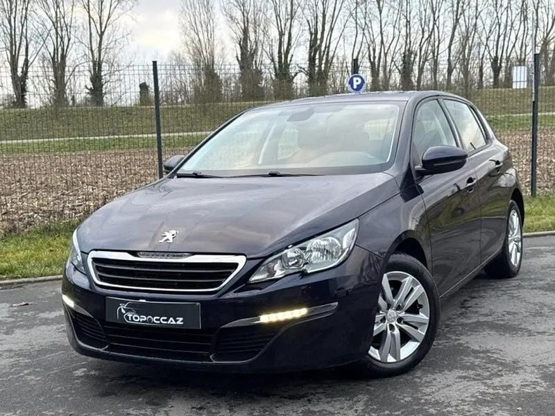 Bleu Occasion 2015 Peugeot 308 Business-Line Berline | 7 490 € (Prix juste) - Image 1/4