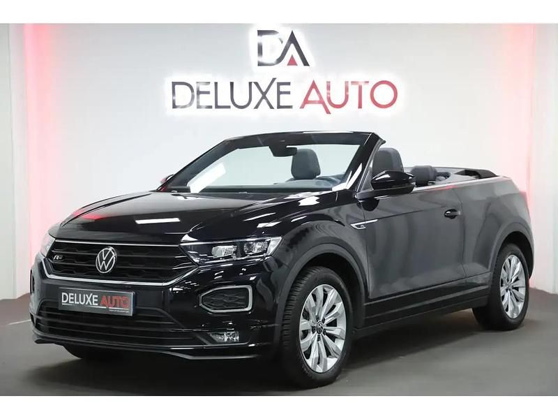 Noir Utilisé 2021 VW T-Roc Cabriolet R-line Cabriolet | 28 990 € (Prix juste) - Image 1/4