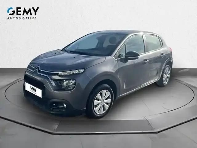 Gris Utilisé 2022 Citroën C3 PureTech Berline | 10 990 € - Image 1/4