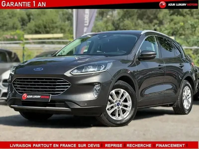 Gris Utilisé 2021 Ford Kuga Titanium SUV | 17 990 € - Image 1/4
