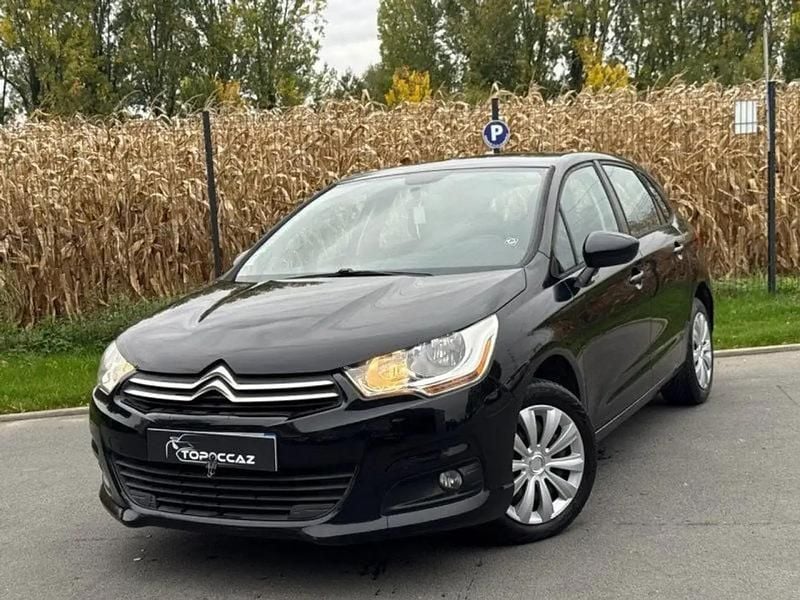 Noir Utilisé 2014 Citroën C4 Comfort Berline | 5 990 € (Prix juste) - Image 1/4