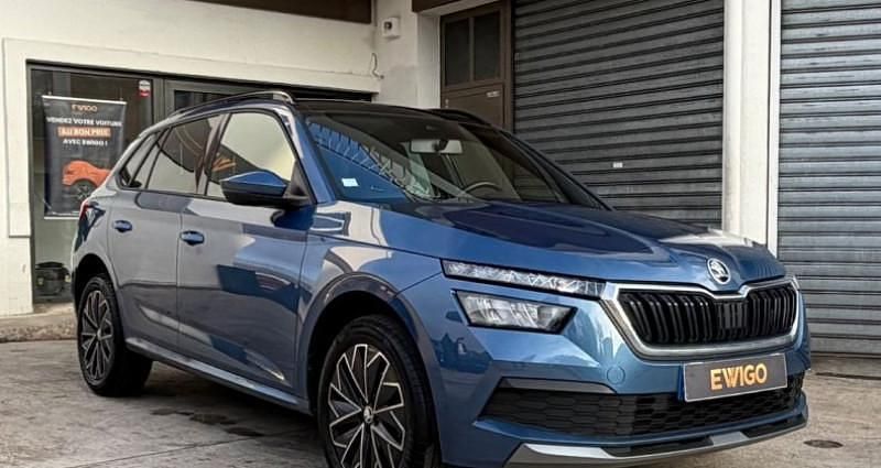 Bleu Utilisé 2021 Skoda Kamiq SUV | 17 490 € (Super prix) - Image 1/4