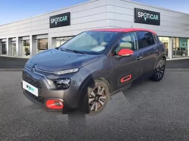 Occasion Citroën C3 PureTech 110 ch (80 kW) 2021 Gris platinium (m)  rouge aden Berline