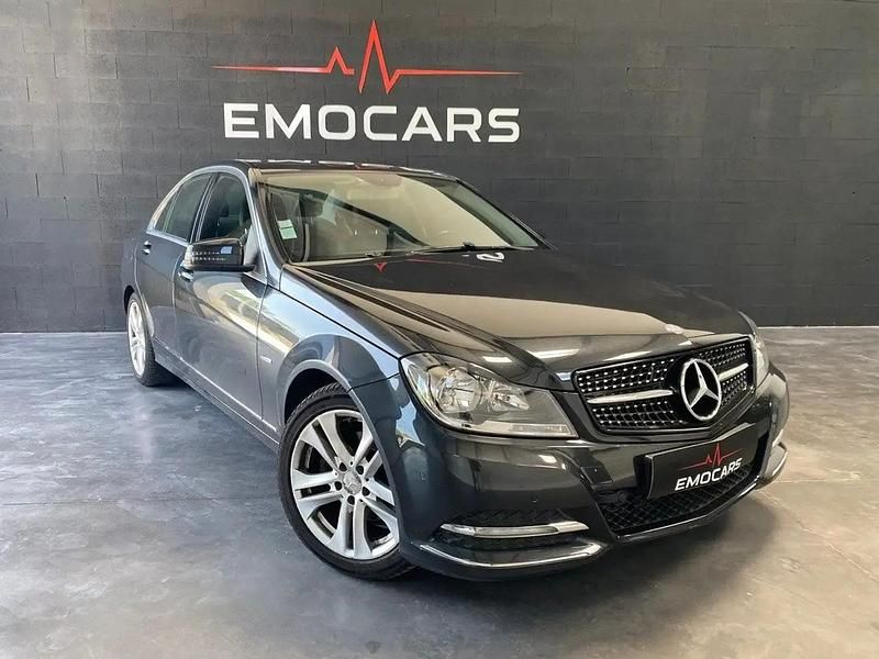 Noir Utilisé 2012 Mercedes C220 Berline | 10 490 € (Prix juste) - Image 1/4