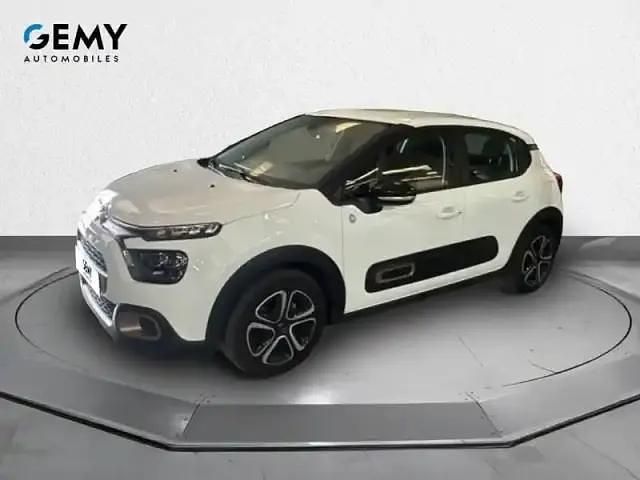 Blanc banquise Occasion 2023 Citroën C3 PureTech Berline | 10 890 € (Bon prix) - Image 1/4