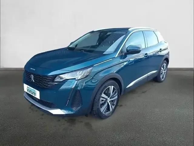Bleu Utilisé 2021 Peugeot 3008 Allure | 20 990 € (Bon prix) - Image 1/4