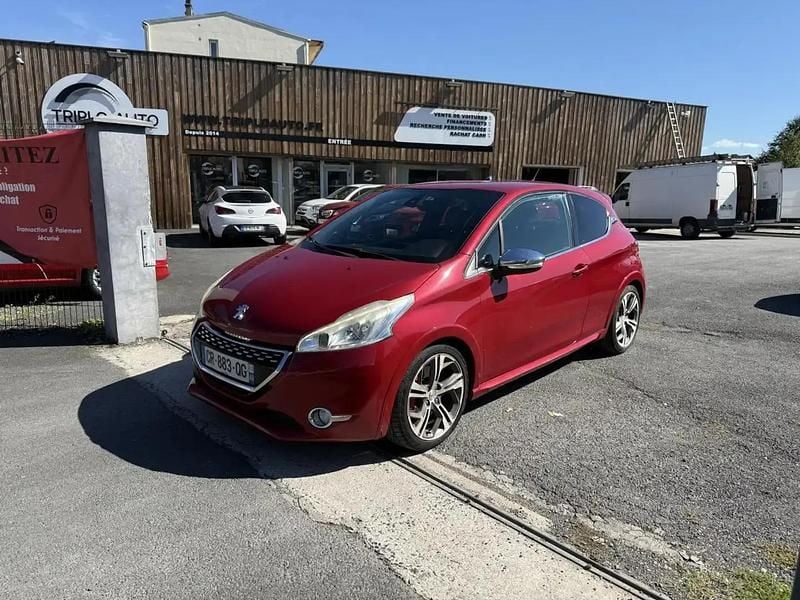 Bleu Utilisé 2013 Peugeot 208 Citadine | 9 990 € - Image 1/4