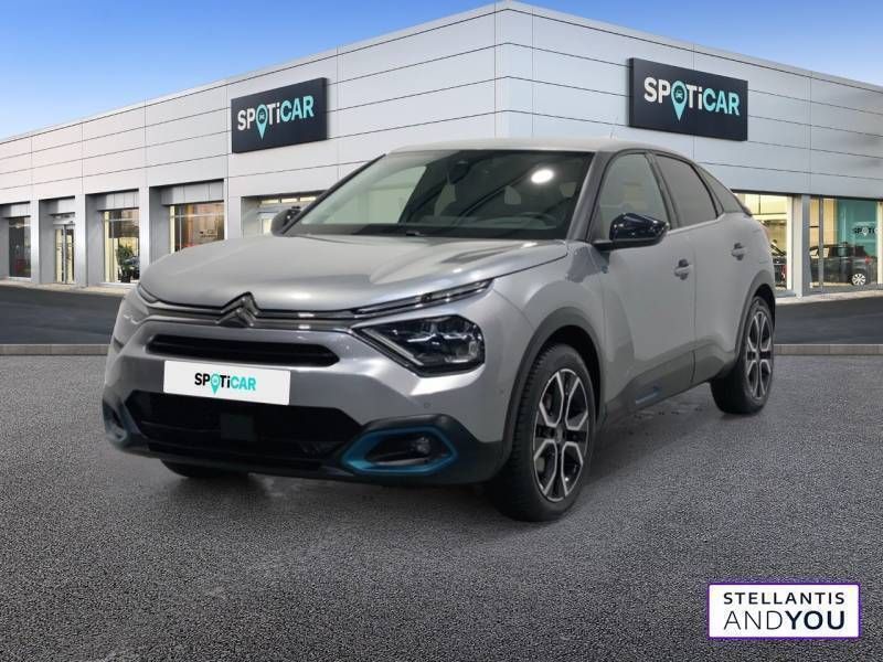 Gris Utilisé 2022 Citroën e-C4 Shine Berline | 18 990 € (Bon prix) - Image 1/3