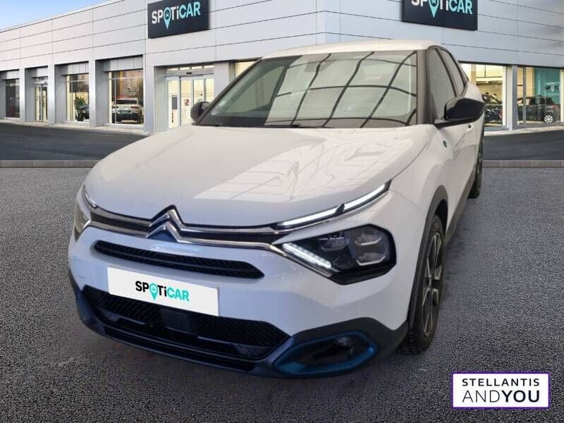 Blanc Utilisé 2022 Citroën e-C4 Feel Berline | 17 890 € (Bon prix) - Image 1/4