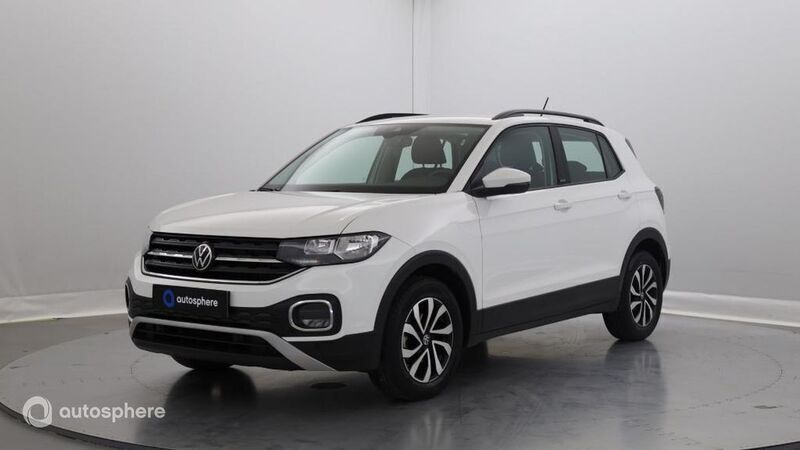 Blanc Utilisé 2022 VW T-Cross LOUNGE SUV | 18 500 € (Prix juste) - Image 1/4