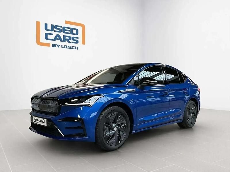 Bleu Utilisé 2024 Skoda Enyaq iV RS SUV | 51 271 € (Prix juste) - Image 1/4