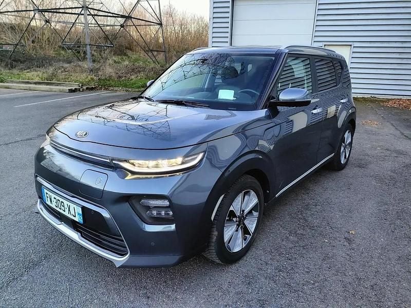Gris Occasion 2021 Kia Soul EV Premium SUV | 18 000 € (Super prix) - Image 1/4