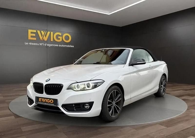Blanc Occasion 2019 BMW 218 Cabriolet | 22 990 € (Prix juste) - Image 1/4