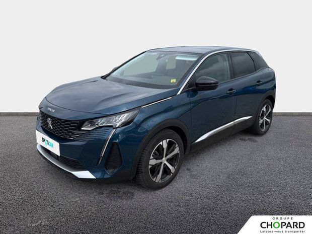 Bleu Utilisé 2022 Peugeot 3008 Allure | 18 990 € (Prix juste) - Image 1/4