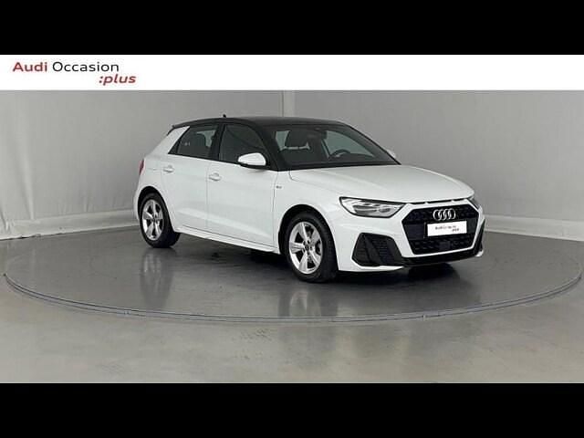 Occasion Audi A1 Sportback S-Line 110 ch (80 kW) 2023 Blanc glacier métallisé Citadine