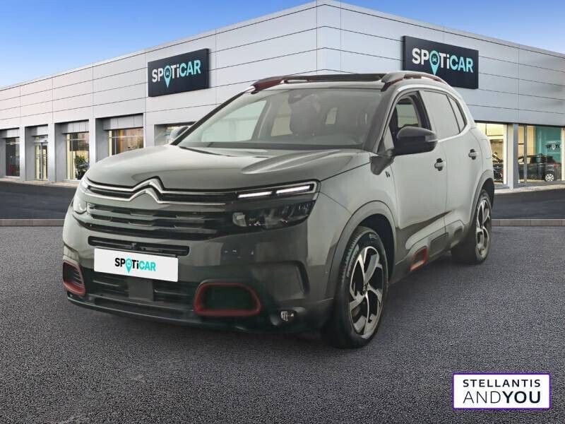Gris Utilisé 2022 Citroën C5 Aircross Shine SUV | 25 590 € (Prix juste) - Image 1/4