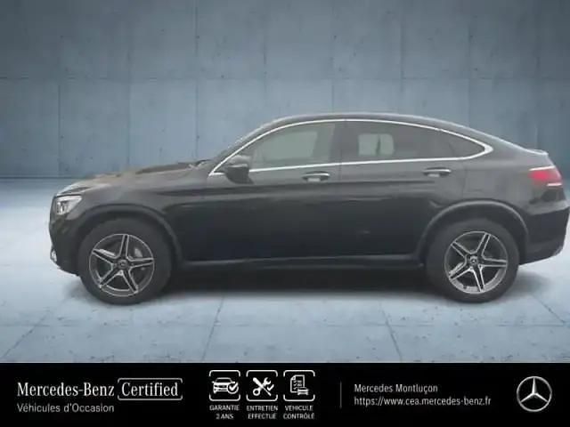 Occasion Mercedes GLC300 AMG line 2021 Noir obsidienne métallisé Coupé