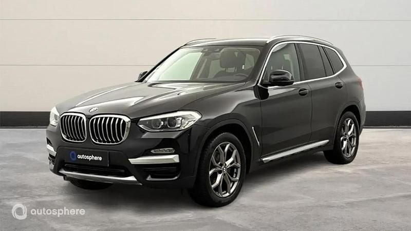 Noir Utilisé 2018 BMW X3 xLine SUV | 30 499 € (Prix juste) - Image 1/4