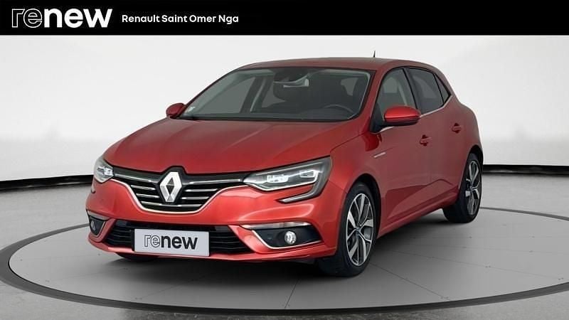 Rouge Occasion 2017 Renault Mégane IV Intens Berline | 12 299 € (Prix juste) - Image 1/4