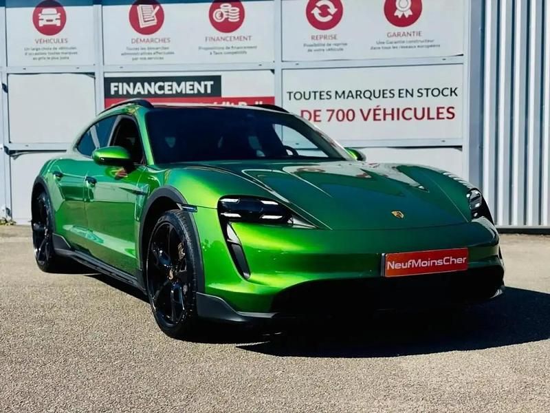 Vert Occasion 2023 Porsche Taycan Cross Turismo Break | 69 990 € (Prix juste) - Image 1/4