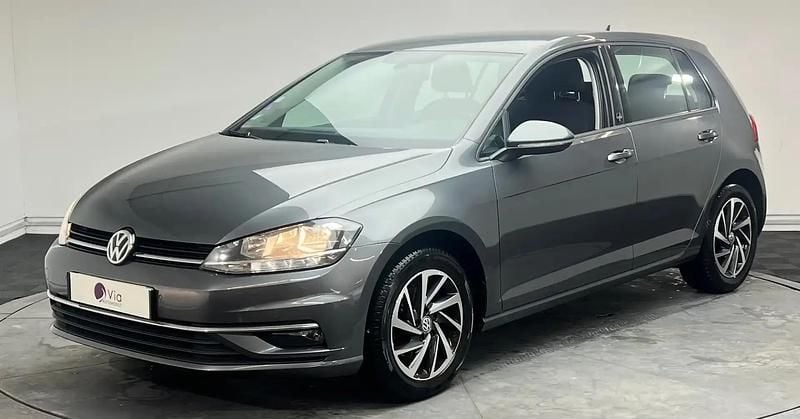 Gris Occasion 2018 VW Golf VII Sound Berline | 9 990 € (Prix assez cher) - Image 1/4
