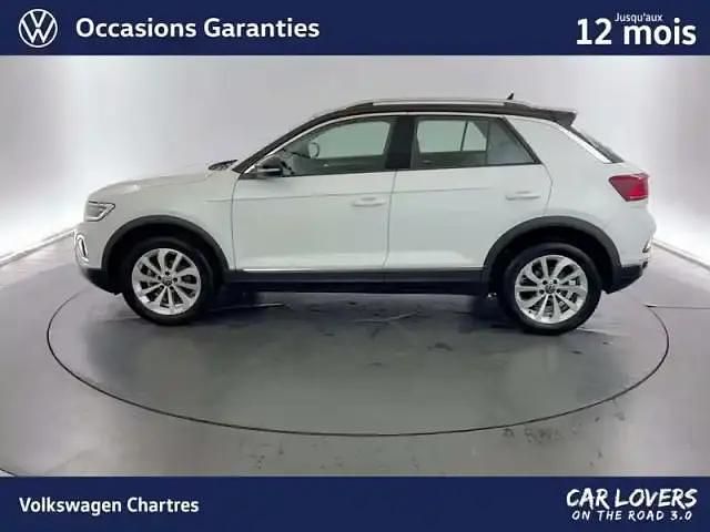 Blanc Occasion 2023 VW T-Roc SUV | 28 490 € (Prix juste) - Image 1/3