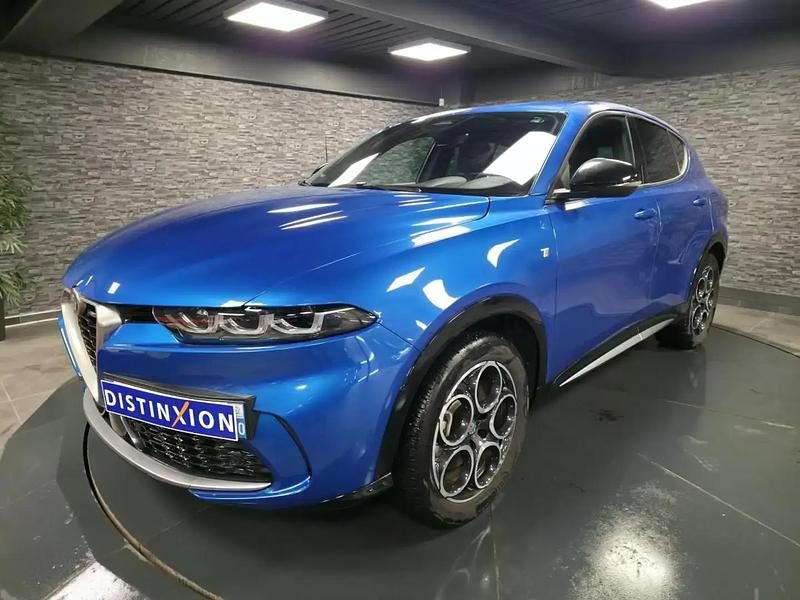 Bleu Occasion 2024 Alfa Romeo Tonale Ti SUV | 24 990 € (Super prix) - Image 1/4