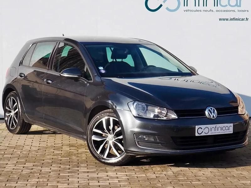Noir Occasion 2016 VW Golf VII Allstar Berline | 10 900 € (Prix cher) - Image 1/4