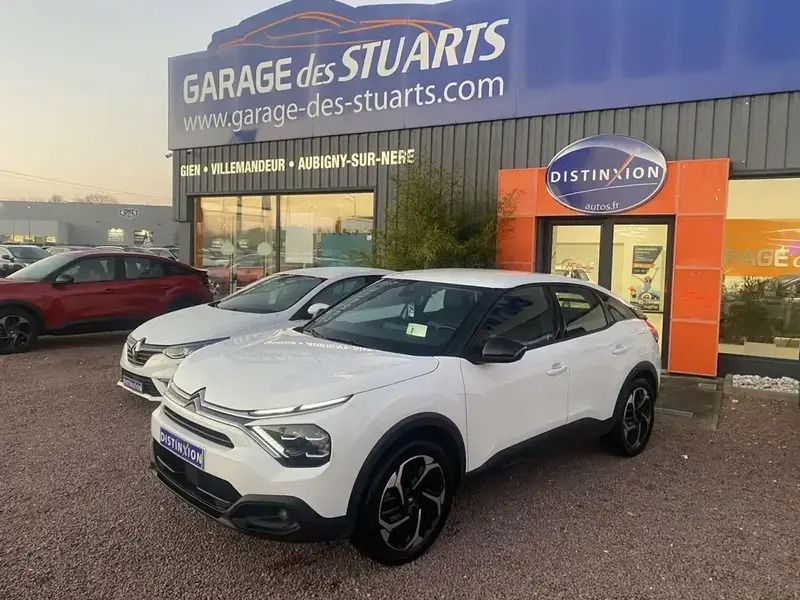 Blanc Utilisé 2021 Citroën C4 Feel Berline | 15 980 € (Prix assez cher) - Image 1/4