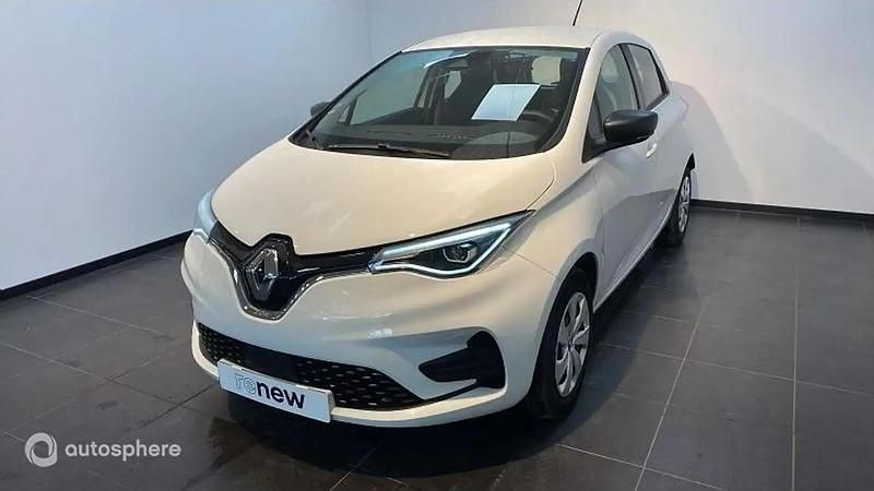 Blanc Utilisé 2022 Renault Zoe Life Citadine | 14 299 € (Bon prix) - Image 1/4