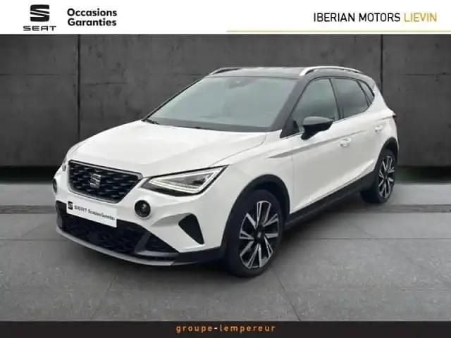 Blanc nevada métal Utilisé 2022 Seat Arona FR SUV | 17 990 € (Prix assez cher) - Image 1/4