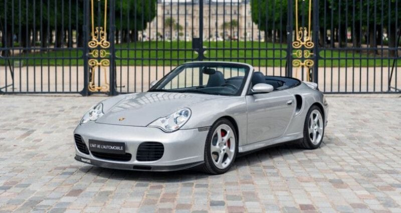 Occasion Porsche 996 Turbo 420 ch (308 kW) 2005 Argent Cabriolet