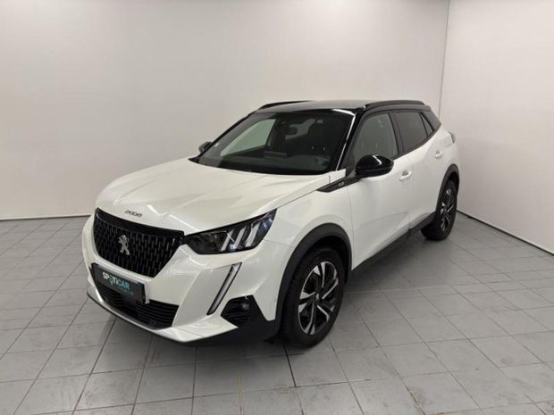 Blanc Utilisé 2021 Peugeot 2008 GT SUV | 17 990 € (Prix juste) - Image 1/4