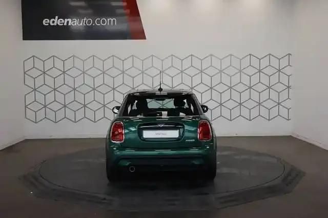 Occasion Mini Cooper Hatch 136 ch (100 kW) 2022 British racing green métallisé Citadine