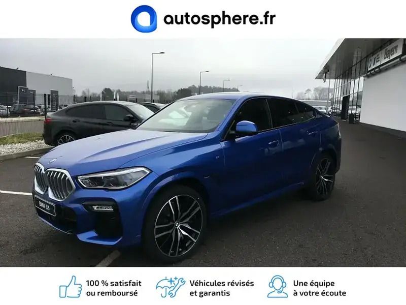 Blanc Utilisé 2019 BMW X6 M Sport SUV | 98 500 € - Image 1/4