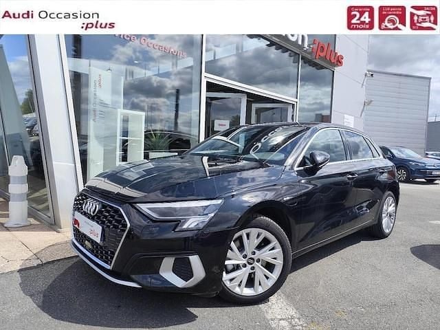 Occasion Audi A3 Sportback e-tron Advanced 204 ch (150 kW) 2024 Noir mythe métallisé Citadine