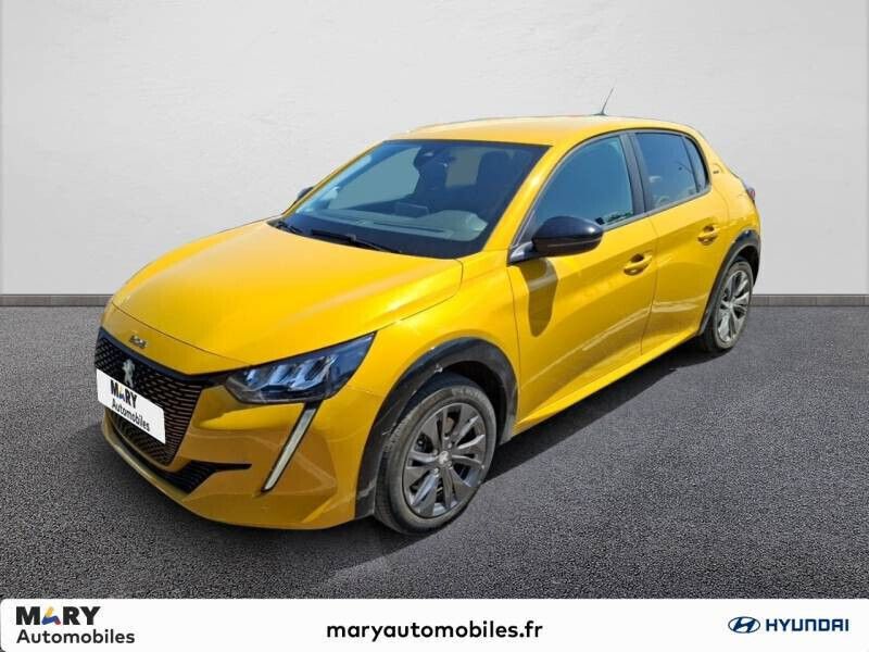 Jaune Utilisé 2023 Peugeot e-208 Style Citadine | 20 490 € (Prix assez cher) - Image 1/4