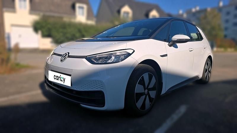Blanc Utilisé 2021 VW ID.3 Pure Citadine | 19 787 € (Bon prix) - Image 1/4