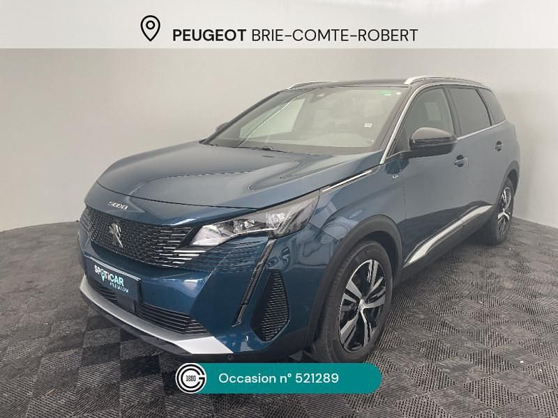 Bleu Utilisé 2024 Peugeot 5008 GT Monospace | 29 880 € (Bon prix) - Image 1/4