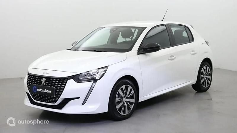 Blanc Utilisé 2023 Peugeot 208 Active Citadine | 13 999 € (Prix juste) - Image 1/4