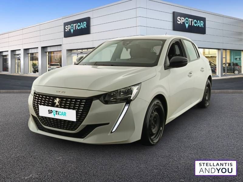 Blanc Utilisé 2022 Peugeot 208 Active Citadine | 12 990 € (Bon prix) - Image 1/3