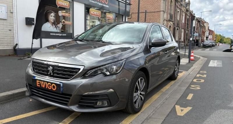 Gris Utilisé 2019 Peugeot 308 Allure Berline | 14 490 € (Bon prix) - Image 1/4